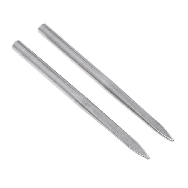 koolsoo 2 Pcs Aiguilles de Couture en Acier Inoxydable Outil Extérieur 80x5mm