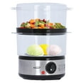 thumbnail image 7 of Brentwood Electric 5 Quart Stackable 2 Tier Stainless Steel Food Steamer, 7 of 7
