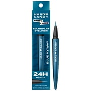 Hard Candy Party Lines Color Play Eyeliner, Liquid Liner, 24HR Wear, Blue My Way, Metallic Blue