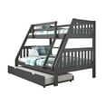 thumbnail image 5 of Donco Kids Austin Mission Twin over Full Dark Grey Bunkbed, Twin over Full, Dark Grey, 5 of 9