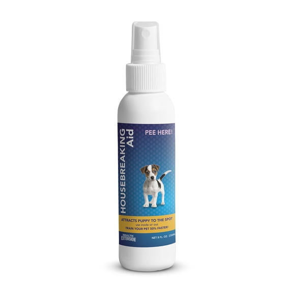 Health Extension Housebreaking Aid for Puppies, 8 Oz - All-Natural Scent to Attract Puppies to Training Pads, Simplifies Potty Training, Reduces Training Time