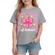 thumbnail image 2 of Blusas y camisas de manga corta con cuello redondo para niños y niñas, camisetas gráficas de manga corta, blusas con estampados bonitos para la temporada escolar., 2 of 9