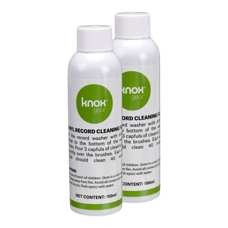 UPC: 0040962856796 | Knox Gear Cleaning Fluid for Vinyl Record Cleaner (2-pack)