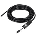 thumbnail image 1 of OWSOO OWSOO 7MM Endoscope with 6 LED Lights, 0.3MP Camera, 5M Cable, OTG Adapter, Waterproof for Android/PC, Ideal for Pipe Inspection and Automotive Repair, 1 of 1