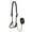 Black, variant on Derby Originals L Adjustable Leather Horse Show Halter, Black