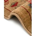 thumbnail image 7 of Unique Loom Edinburgh Collection Area Rug - Tulip (3' 3" x 5' 3" Rectangle Tan/Red), 7 of 7