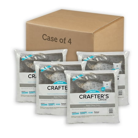Fairfield Crafter's Choice 4 Pack Pillow Insert - 16" x 16"