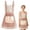 F, variant on Lovely Apron for Women Cotton Rabbit Ears Korean Style Kitchen Cooking Long Sleeves for Work, Catering, Kitchen Use(E)