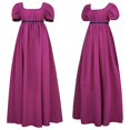 thumbnail image 2 of Robe Régence pour Femmes Bridgerton Danse Fête Vintage Costume Victorien, 2 of 3