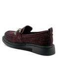 thumbnail image 7 of Patrizia Marlen Women’s Velvet Slip-On Loafers with Crystal Ornament and Block Heel, 7 of 7
