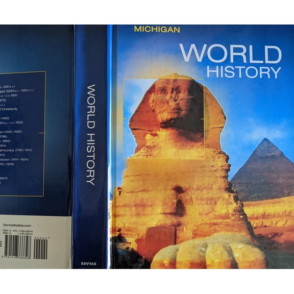 HIGH SCHOOL WORLD HISTORY 2021 MICHIGAN STUDENT EDITION