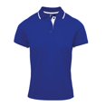 thumbnail image 1 of Premier Polo Coolchecker Contrasté pour Femmes, 1 of 4