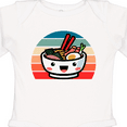 thumbnail image 4 of Inktastic Noodle Bowl Japanese Cute Ramen Kawaii Boys or Girls Long Sleeve Baby Bodysuit, 4 of 5