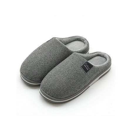 

Avamo Women Men Winter Slippers Ondoor/Outdoor Flat Slip-on House Shoe