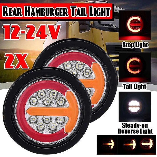 Luces traseras LED YONGSHENG Para camión de remolque 12v y 24v