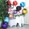 thumbnail image 3 of BalsaCircle 2 Gold 4D Round 14" Mylar Foil Plain Balloons Wedding Birthday Party, 3 of 4