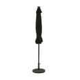 thumbnail image 5 of Mirage II Fiesta 9-ft Octagon Market Umbrella with Solar LED Tube Lights - Black - Breez-Tex Canopy, 5 of 10