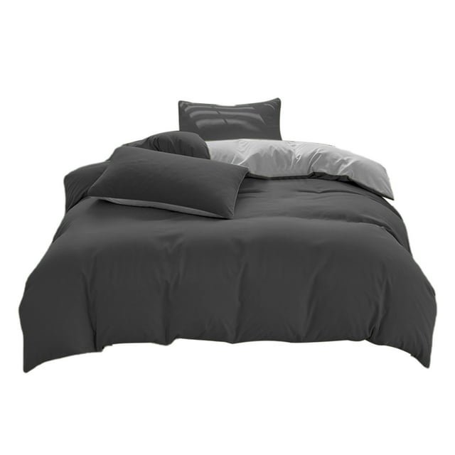 Bedding Duvet Covers,Duvet Cover Set All-Season Bedding Set - 4-Piece Washable Solid Color Bed Sheet Duvet Cover and Pillowcases Bed Sheet Set,Water Color Set,Winter Duvet Cover