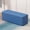 Blue, variant on PU Leather Shoe Bench,Rest Area Waiting Chair,End of Bed Bench with Padded Seat,Ottoman Bench for Dining Room Living Room Bedroom(70x40x40cm, Blue)