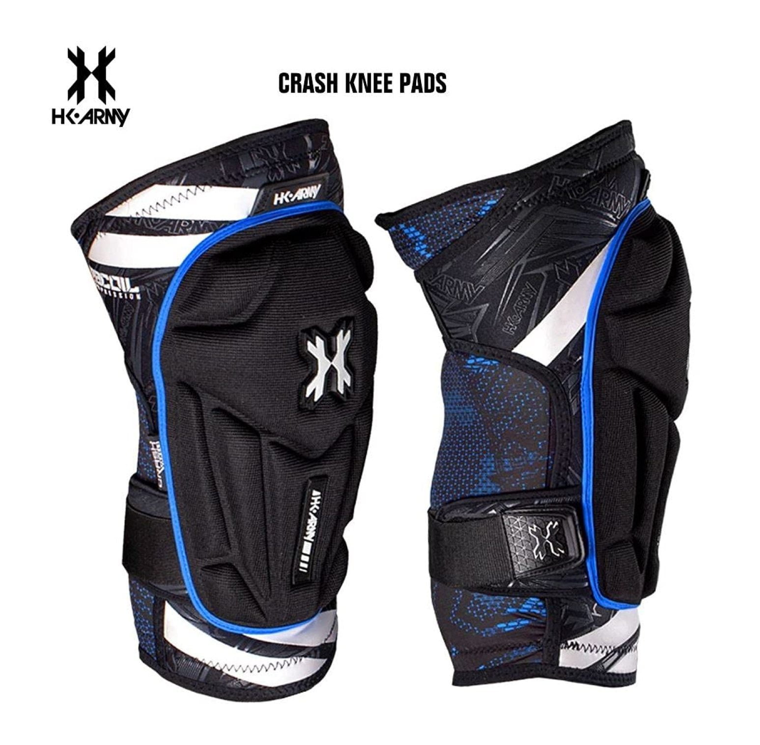 Crash Knee Pads, Black, Medium