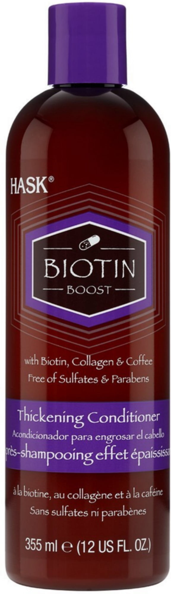 3 Pack Hask Biotin Boost Thickening Conditioner 12 oz