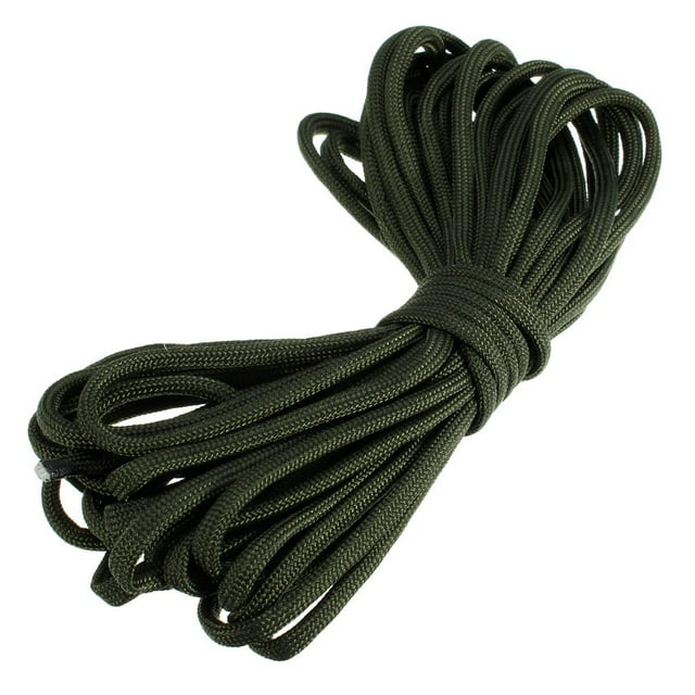 7 Corde Paracorde Corde Parachute Résistante Camping Survie Couleur : Vert Longueur : 15M,1 x Paracorde,Vert Armée