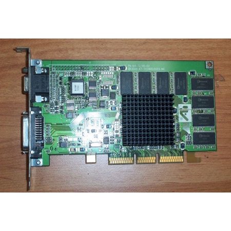 Ati 109-72700-02 graphics rage 128 pro agp video adapter, p/n:1027270109