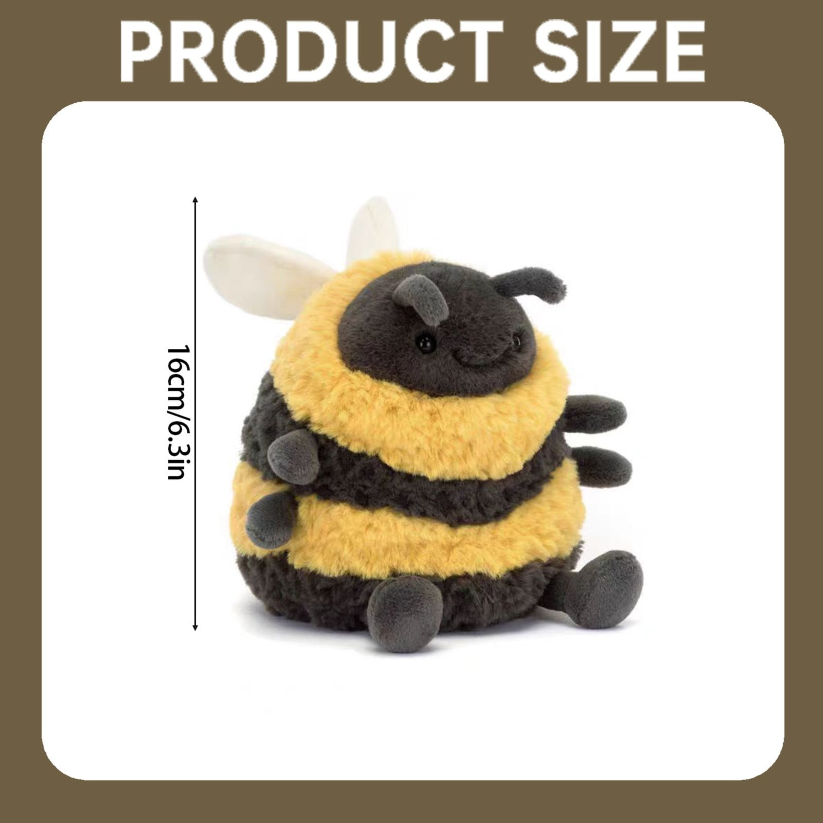 Jellycat Albee Bee Spring Plush - 6.3