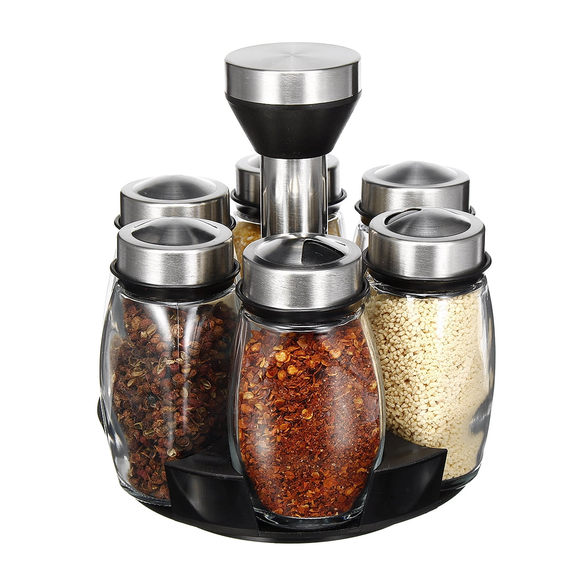 countertop revolving spice rack