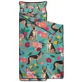 thumbnail image 2 of German Shepherd Dog and Flower Toddler Nap Mats for Kids Preschool,Sleeping Mat Bag or Kids,Toddler Sleeping Bag,Toddler Nap Mat or Daycare, 2 of 6