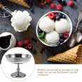 thumbnail image 3 of Vaso de helado de acero inoxidable, cuencos para postres, vaso para yogur, cuencos para salsas, vaso para yogur con base, recipiente para aperitivos, 3 of 8