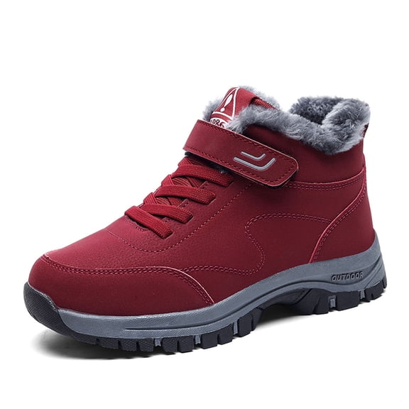 Ergonomic Winter Boots, Waterproof, Non- Cushioned Hiking Orthopedic Shoes, Unisex, Warm Hiking Orthopedic Boots