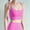 Pink, variant on Butterluxe Womens Y Back Sports Bra Padded Racerback Low Spaghetti Thin Strap Workout Yoga Bra Sports Bra Non Removable Pads Sports Bra Running Sports Bra Support Athletic Women Womens Sports Bras