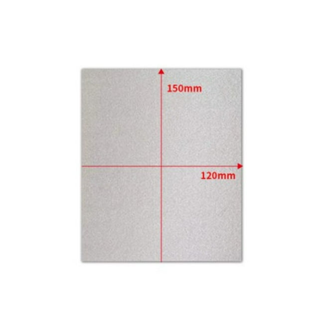 Allume 10 Pcs Couvercle de Guide d'Ondes Plaques de Mica Feuilles Pièce de Réparation pour Four à Micro-Ondes 12 x 15cm pour Usage Universal Four à Micro-Ondes