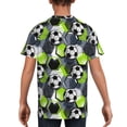 thumbnail image 5 of Wukai Football Youth Unisex Short Sleeve T-Shirt for Boys, Girls, Teens, and Kids-Medium, 5 of 7