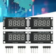 thumbnail image 3 of 4 Digit Tube LED Segment Digital Tube Display Module 4 Digit Display Board Display Module 0.36in TM1637 Drive Chip Clock Display, 3 of 7