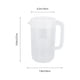 thumbnail image 3 of Jarra de plástico de gran capacidad para agua fría y jugo, 4000 ml, con tapa, 1 unidad, 3 of 7