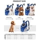 thumbnail image 3 of Cheap!Code Mochila para Perros, Mochila Transpirable, Ajustable para Perros Y Gatos con Fondo Impermeable, Correas Acolchadas para Los Hombros, Mochila para Perros De Viaje, 3 of 7