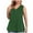 Green#A, variant on Fartey Womens Plus Size Tank Tops Elegant V Neck Tank Tops Slim Fit Sleeveless Tunic Top Fashion Solid Color Basic Shirts Loose Flowy Beach Vacation Clothes Khaki XXL