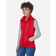thumbnail image 2 of CORE365 CE701W Women's Cruise Two-Layer Fleece Bonded Soft Shell Vest-Classic Red-3XL, 2 of 5
