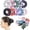 10PCS, variant on 8 Pieces Soccer Hair Scrunchies for Girls Hair Accessorie Ties Elastic Bands Colorful Ponytail Holders Sport Accessories Gifts for Women Players Coaches Teams