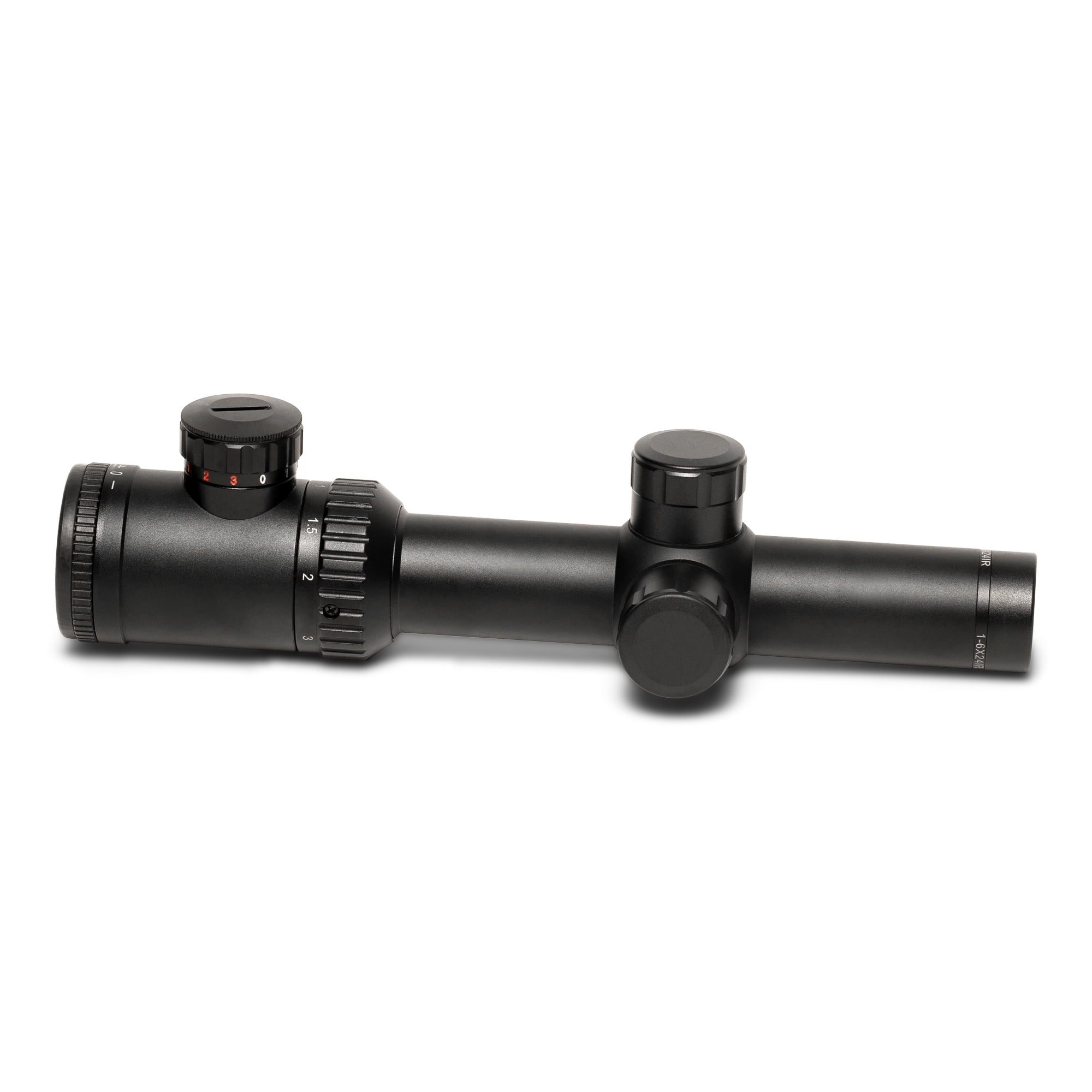 Osprey Global 1-6X24 Scope: Illuminated Rangefinder Reticle Scope, Black