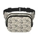 thumbnail image 1 of Balery Compass And Mountains In Bicycle Wheels Mochila Cinturón para Mujeres y Hombres, Bolsa de Cintura Impermeable de Doble Capa con Correa, 1 of 9