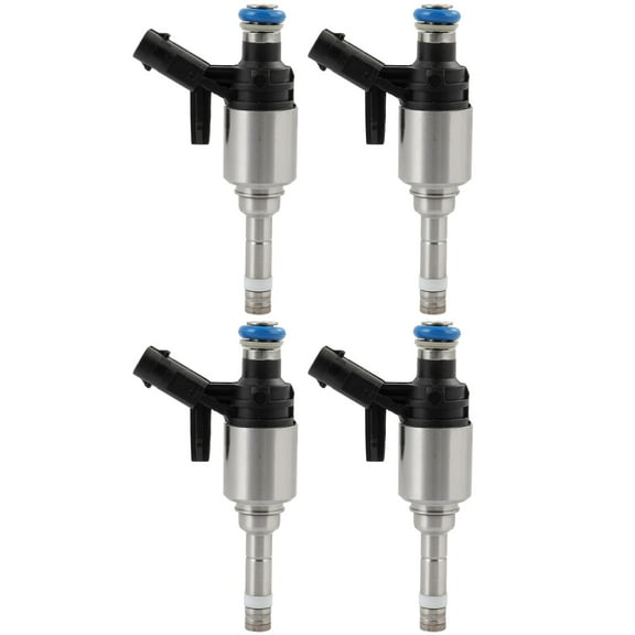 SCITOO 4PCS Fuel Injectors Replacement For 2018-2020 For Audi For Q5, For 2013-2019 For Volkswagen For Beetle, For 2019-2020 For Volkswagen For Golf OEM FJ1237, 06A906036D 6 Holes