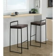 thumbnail image 3 of LumiSource Fuji Stacker Barstool - Set of 2, 3 of 8