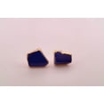 thumbnail image 2 of Natural Lapis Lazuli Gold Stud Earrings NLLGSE12, 2 of 10