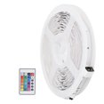 thumbnail image 4 of Juego de tira de luces LED de 10 m, música RGB, aplicación Bluetooth, lámpara de cinta inteligente con Control de 24 teclas para el hogar, enchufe estadounidense de 100-240V, 4 of 5