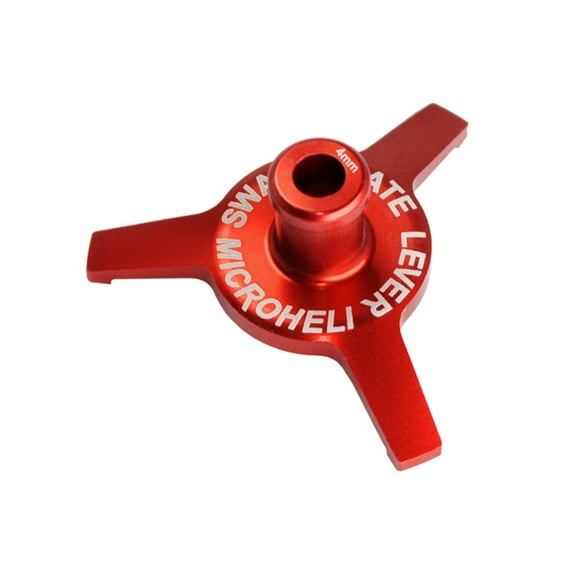 Microheli CNC Aluminum Swashplate Leveler (RED) - BLADE 250 CFX / 230S / 230S V2 / Smart
