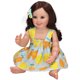 thumbnail image 1 of Reborn Baby Doll, Complete Accessories Simulation 21.7inches Gift Open Eyes Realistic Newborn Baby Dolls With Clothes For Playing For Kids ANGGREK AC6779, 1 of 8