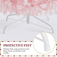 thumbnail image 4 of Alden Design 7.5Ft Pre-lit Artificial Christmas Tree with Foldable Stand, Pink, 4 of 9